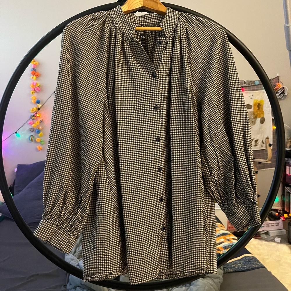 Esby plaid top